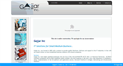 Desktop Screenshot of gajjarinc.com